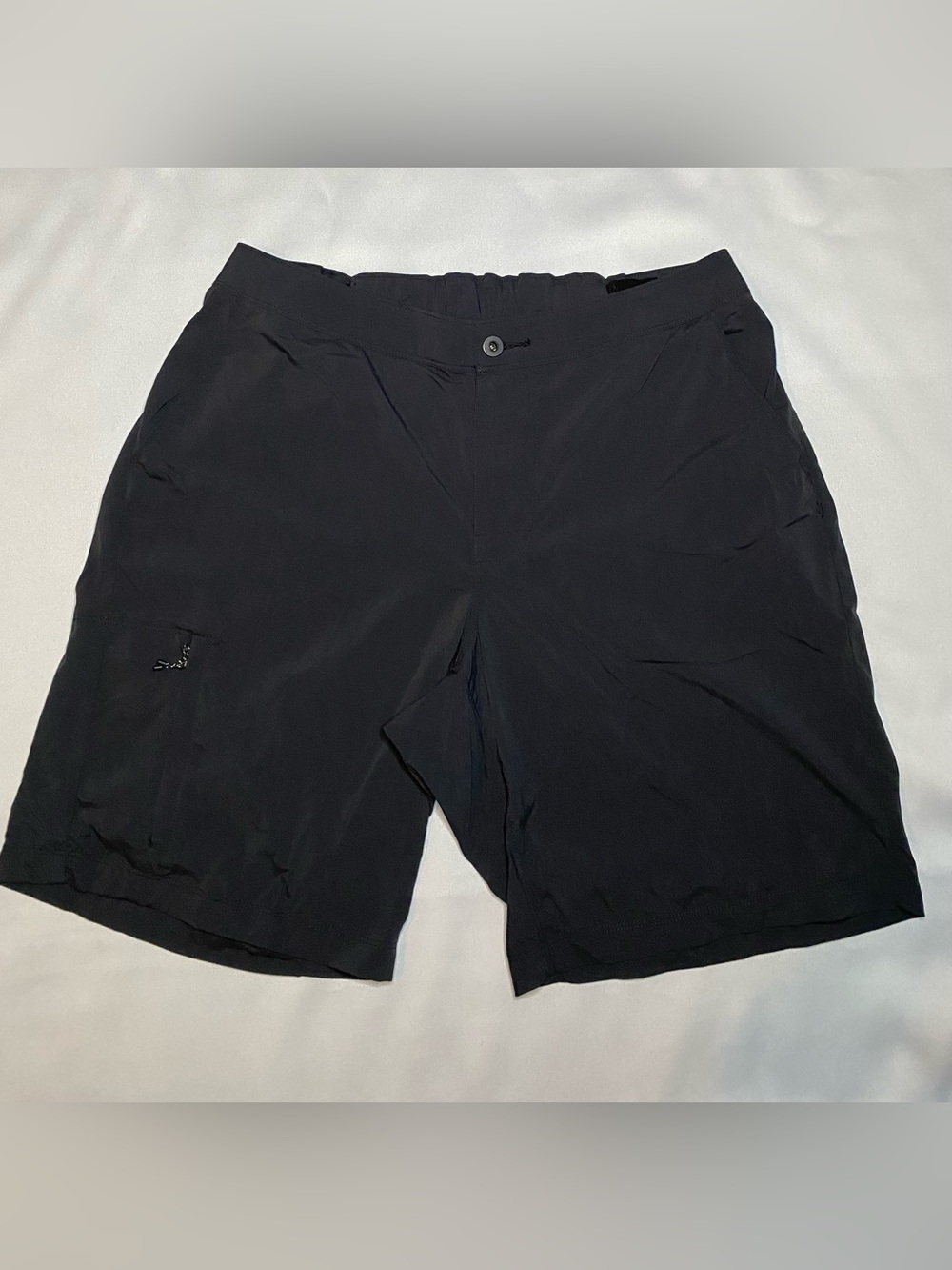 REI Co-op Link Men’s L Black Nylon Bike Shorts Hiking Outdoor Lightweight *READ*